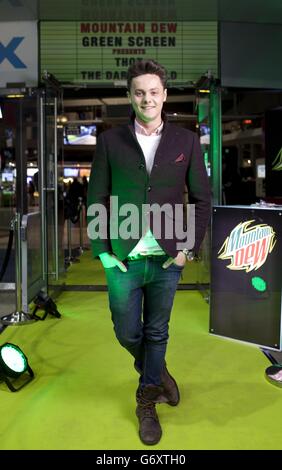 Mountain Dew Greenscreen Event - London Stockfoto