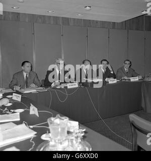 Fußball - FIFA Kopf Beamte - Royal Garden Hotel, London Stockfoto