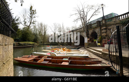 Oxford City-Lager Stockfoto