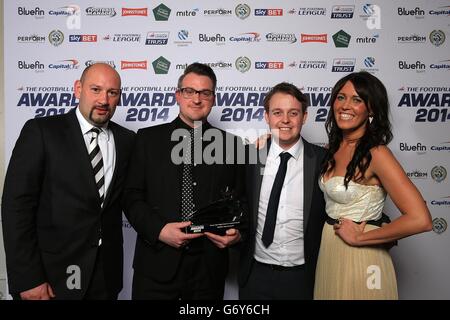 Fußball - Fußball-Liga vergibt 2014 - die Brauerei - London Stockfoto