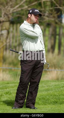 Paul Casey während der Pro-am im Forest of Arden, vor dem Daily Telegraph Damovo British Masters. Stockfoto