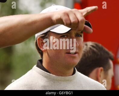 Graeme McDowell während der Pro-am im Forest of Arden, vor dem Daily Telegraph Damovo British Masters. Stockfoto