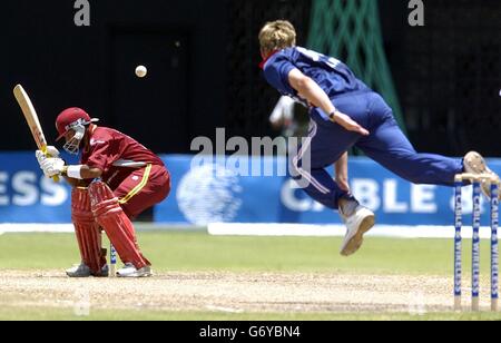 Westindische Inseln V England 7. ODI Stockfoto