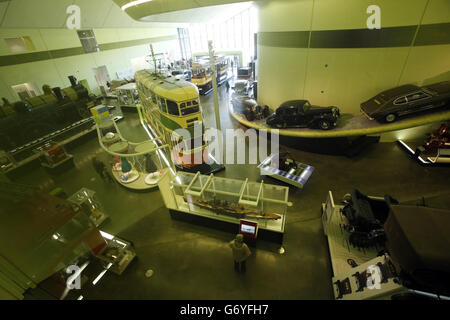 Glasgow 2014 Commonwealth Games Aktien. Das Riverside Museum in Glasgow. Stockfoto