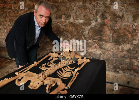 Crossrail Pest Gräberfeld Stockfoto