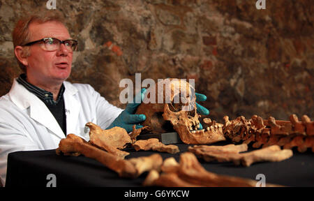 Crossrail Pest Gräberfeld Stockfoto