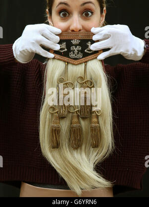 Bonhams schottischen Verkauf - Argyll und Sutherland Highlanders Levee Sporran - Edinburgh Stockfoto