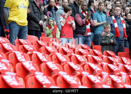 Fußball - FA-Cup - Final Semi - Wigan Athletic V Arsenal - Wembley-Stadion Stockfoto
