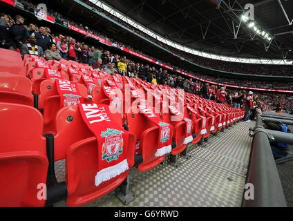 Fußball - FA-Cup - Final Semi - Wigan Athletic V Arsenal - Wembley-Stadion Stockfoto