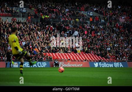 Fußball - FA-Cup - Final Semi - Wigan Athletic V Arsenal - Wembley-Stadion Stockfoto
