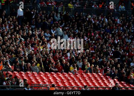 Fußball - FA-Cup - Final Semi - Wigan Athletic V Arsenal - Wembley-Stadion Stockfoto