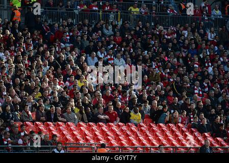 Fußball - FA-Cup - Final Semi - Wigan Athletic V Arsenal - Wembley-Stadion Stockfoto