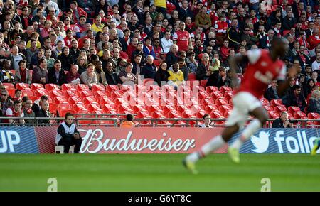 Fußball - FA-Cup - Final Semi - Wigan Athletic V Arsenal - Wembley-Stadion Stockfoto