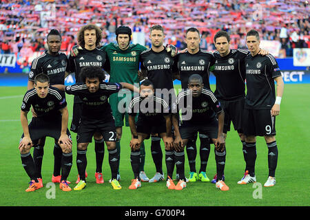 Fußball - UEFA Champions League - Halbfinale-Finale - Hinspiel - Atletico Madrid V Chelsea - Vincente Calderon Stadion Stockfoto