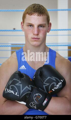 Sport - Team Schottland Boxen, Ringen und Para-Schalen Team Ankündigung für die Commonwealth Games - Olympia-Box-Gym Stockfoto