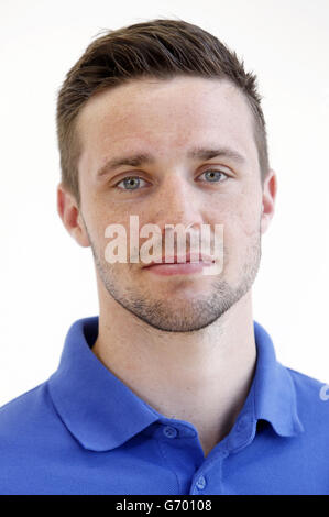 Sport - Team Scotland Boxen, Wrestling und para-Bowls Teamankündigung für Commonwealth Games - Olympia Boxing Gym. Glasgow 2014 Commonwealth Games Team Schottland Boxer Josh Taylor 64kg, während der Ankündigung im Olympia Boxing Gym, Glasgow. Stockfoto