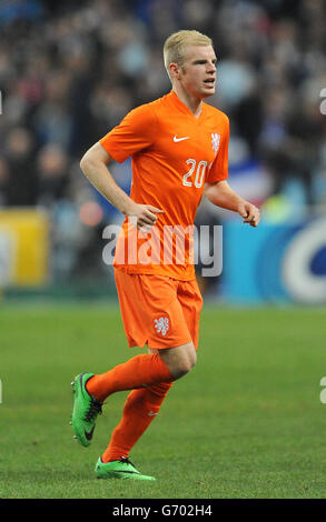 Fußball - Internationale Freundschaften - Frankreich gegen Niederlande - Stade de France. Davy Klaassen, Niederlande Stockfoto