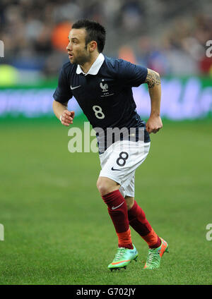 Fußball - Internationale Freundschaften - Frankreich gegen Niederlande - Stade de France. Mathieu Valbuena, Frankreich Stockfoto