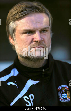 Fußball - Himmel Bet League One - Coventry City gegen Bradford City - Sixfields Stadion Stockfoto