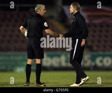 Fußball - Himmel Bet League One - Coventry City gegen Bradford City - Sixfields Stadion Stockfoto