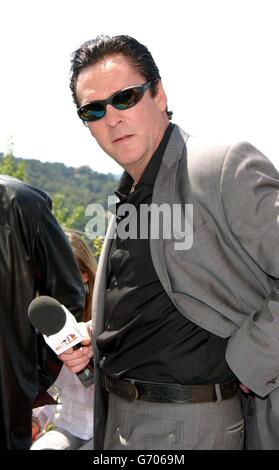 Michael Madsen auf MTV TRL Stockfoto