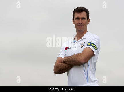 Cricket - 2014 Derbyshire CCC Medientag - 3aaa County Ground Stockfoto