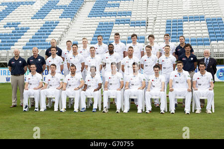 Cricket - 2014 Derbyshire CCC Medientag - 3aaa County Ground Stockfoto