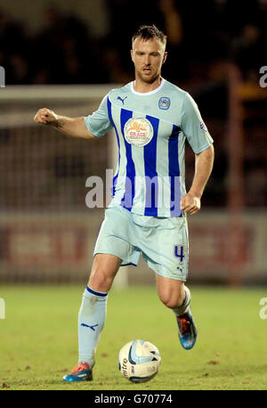 Fußball - Himmel Bet League One - Coventry City gegen Bradford City - Sixfields Stadion Stockfoto