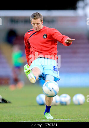 Fußball - Sky Bet League One - Coventry City / Bradford City - Sixfields Stadium. Carl Baker, Coventry City Stockfoto