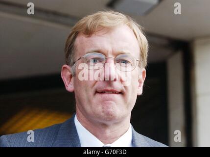 Anästhesist gelöscht wegen Totschlags Stockfoto