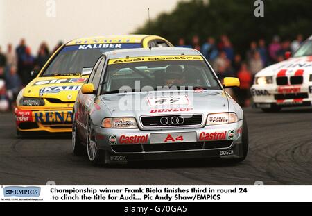 Britischer Tourenwagen... Donington Park Stockfoto