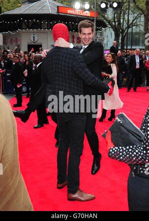 Der erstaunliche Spider-Man 2-Weltpremiere - London Stockfoto