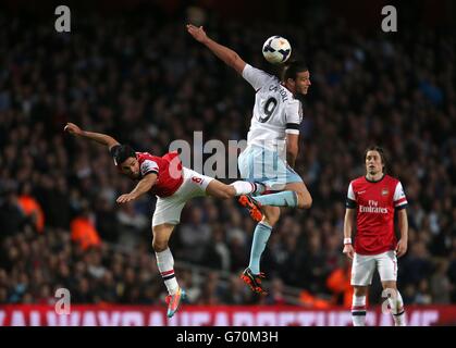 Fußball - Barclays Premier League - Arsenal V West Ham United - Emirates Stadium Stockfoto