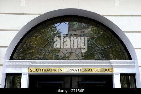 Die Southbank International School im Portland Place, London, hat nach dem Vorsitzenden der Gouverneure der Privatschule, wo der verurteilte Pädophile William Vahey lehrte, bestätigt, dass Kinder dort von ihm missbraucht wurden. Stockfoto