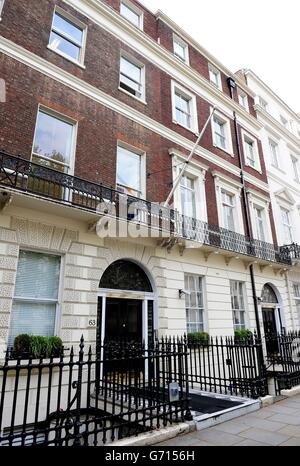 Die Southbank International School im Portland Place, London, hat nach dem Vorsitzenden der Gouverneure der Privatschule, wo der verurteilte Pädophile William Vahey lehrte, bestätigt, dass Kinder dort von ihm missbraucht wurden. Stockfoto