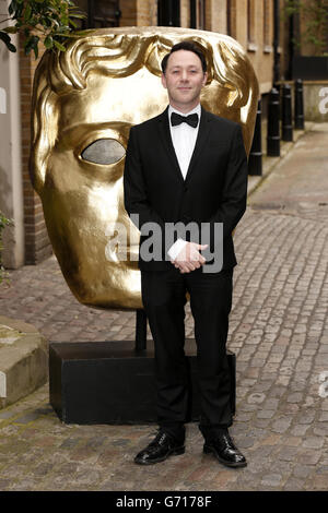 Reece Shearsmith kommt bei den BAFTA TV Craft Awards in der Brauerei, Chiswell Street, London. Stockfoto