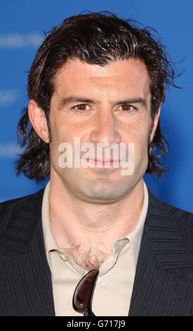 Luis Figo bei den fünften Laureus Sports Awards im Centro Cultural de Belem in Lissabon, Portugal. Stockfoto