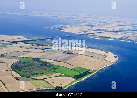 Fehmarnsund-Brücke, Fehmarn, Schleswig-Holstein, Balic Meer, Deutschland Stockfoto