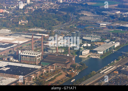 Volkswagen Werk, Autostadt, Wolfsburg, Niedersachsen, Deutschland / VW Stockfoto