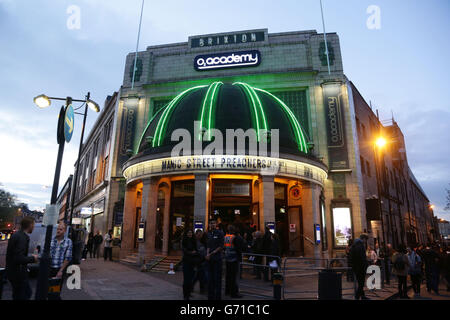 London Music Venues - Stock. Die O2 Academy Brixton Musikhalle in London. Stockfoto