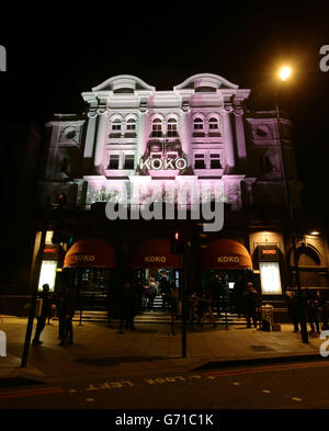 London-Veranstaltungsorte - Lager Stockfoto