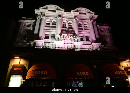 London Music Venues - Stock. Die Koko-Musikhalle in Camden, London. Stockfoto