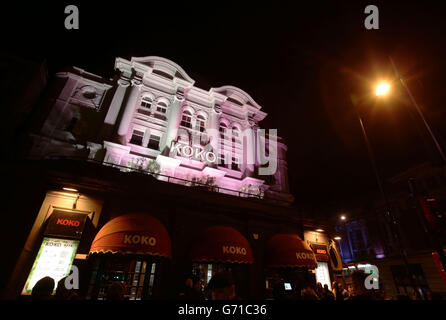 London Music Venues - Stock. Die Koko-Musikhalle in Camden, London. Stockfoto