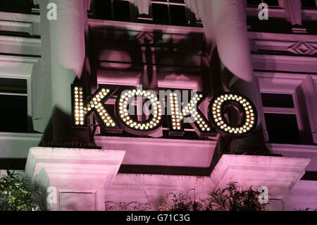 London Music Venues - Stock. Die Koko-Musikhalle in Camden, London. Stockfoto