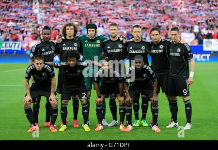 Fußball - UEFA Champions League - Halbfinale-Finale - Hinspiel - Atletico Madrid V Chelsea - Vincente Calderon Stadion Stockfoto