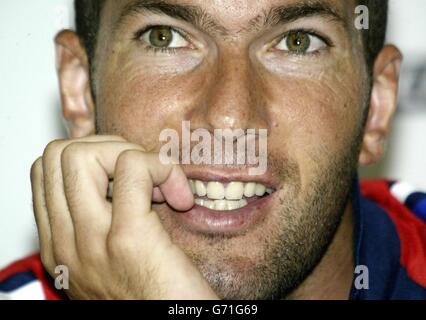 Zinedine Zidane Stockfoto