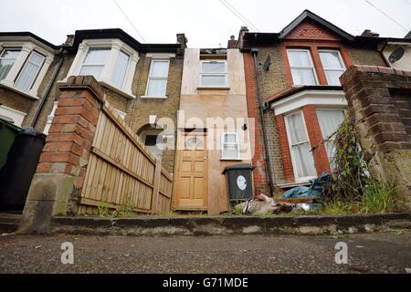 Schmale Haus - London Stockfoto