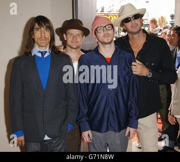 Die Red Hot Chili Peppers MOJO Honours List Award Stockfoto