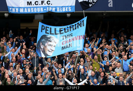 Fußball - Barclays Premier League - Manchester City gegen West Ham United - Etihad Stadium Stockfoto