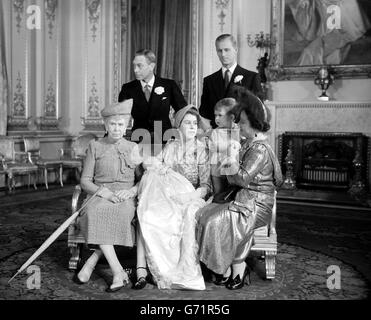 Royalty - Prinzessin Anne Taufe - Buckingham Palace, London Stockfoto